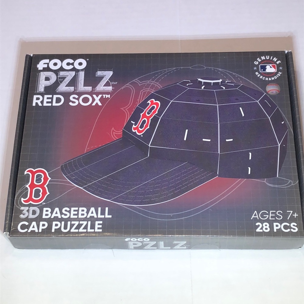 Boston Red Sox 3D Baseball Cap Puzzle